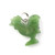 Natural Jade Rooster Charm 18mm