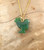Natural Jade Rooster Charm 18mm