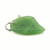 Natural Jade Leaf Charm 20x15mm