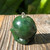 Natural Jade Cartoon Monkey Charm 25mm