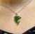 Natural Jade Dolphin Charm 15mm