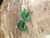 Natural Jade Dolphin Charm 15mm