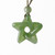 Natural Jade Star Pendant, 25mm