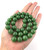 Natural Nephrite Jade Canadian 12mm unstrung beads, 16"