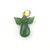 Natural Jade Charm Angel 15mm