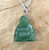 Natural Jade Buddha 15MM Charm