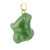 Natural Jade Frog Charm 17mm