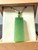 Natural Siberian Nephrite Jade Rectangle Pendant, 36mm
