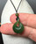 Natural Jade Pendant Twist - 22mm T.W