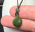 Natural Jade Pendant Twist Small - 17mm T.W