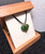 Natural Nephrite Jade 18k Siberian Heart Pendant - No Chain 14mm