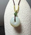 Natural White Jade PI Pendant, 20mm