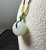 Natural White Jade PI Pendant, 20mm