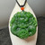 Natural Nephrite Jade Intricate Siberian Dragon Pendant, Only 1 52mm