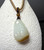 Natural Dainty White Nephrite Jade Happy Buddha Pendant - 1 23mm
