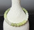 Natural Nephrite Jade 7mm x 6mm Bead Bracelet - 27