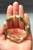 Natural Jade Bracelet, 6mm x 4mm