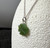 Natural Nephrite Jade Clover Charm, 14mm