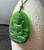 Natural Nephrite Jade Canadian Guanyin Pendant - 3 51mm