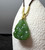 Natural Nephrite Jade Siberian Happy Buddha Pendant, 30mm