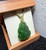 Natural Nephrite Jade Siberian Happy Buddha Pendant, 30mm