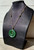 Natural Nephrite Jade Koru Pendant 42mm