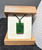 Natural Nephrite Jade Drop Pendant, 20mm
