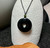 Natural Australian Black Nephrite Jade Pi Donut Pendant 20mm or 25mm