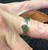 Natural Nephrite Jade Stainless Ring