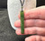 Natural Nephrite Jade Drop Pendant - 7 46mm
