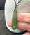 Natural Nephrite Jade Drop Pendant - 6 46mm