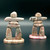 Rhodonite Inukshuk 3.5" Figurine