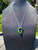 Natural Nephrite Jade Twist Pendant - GMJ9