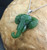 Natural Nephrite Jade Elephant Pendant 32.5*31.5mm