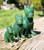 Natural Nephrite Jade Boston Terrier French Bulldog Figurine Size Options