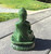 Natural Canadian Nephrite Jade Buddha with Base 8" Figurine