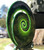 Natural 12" Siberian Nephrite Jade Koru Figurine