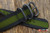 Lum-Tec 22mm Black/Green Striped Military Nylon Strap