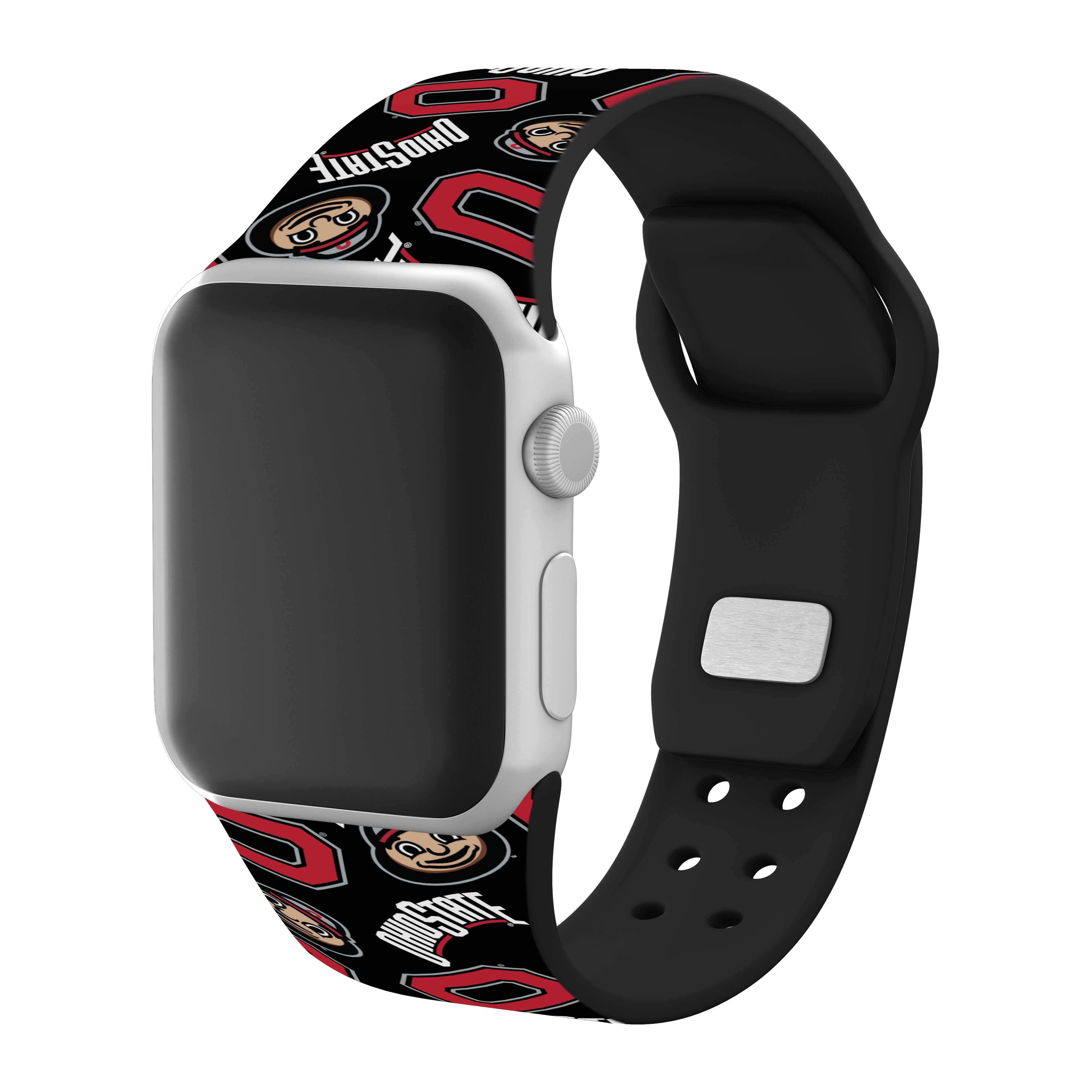 Ohio State Buckeyes HD Watch Band Compatible with Apple Watch
