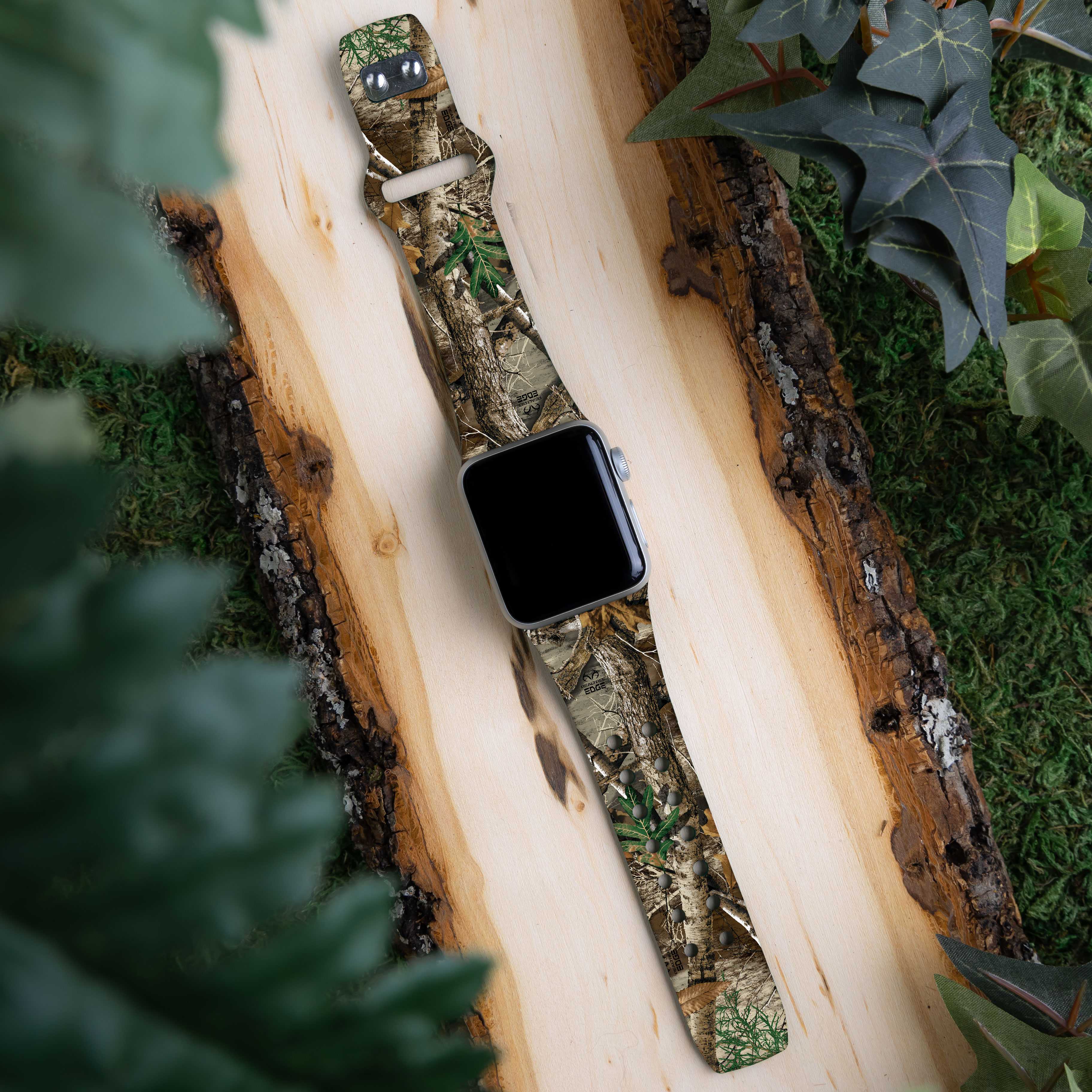 Realtree Edge HD Watch Band Compatible with Apple Watch Real Tree by Affinity Bands at BillyTheTree