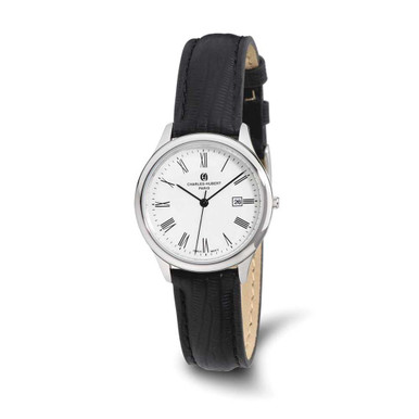Ladies Charles Hubert Stainless Leather Band 33mm Watch by  display picture 3
