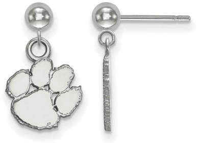 College Vault Clemson Mascot Stud Earrings