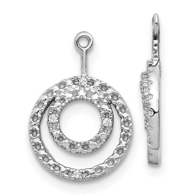 Gold Double Circle Earring main image 1