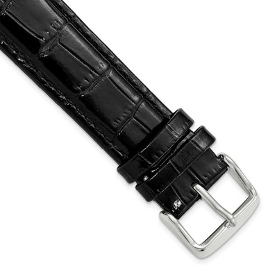 Cool Affordable Crocodile Leather 20 mm Replacement Watch Band BB1320SSS_K0035003 main image 0
