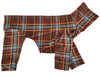 Whippet Cinnamon Plaid Indoor/Outdoor Bodysuit Whippet Cinnamon Plaid Indoor/Outdoor Bodysuit