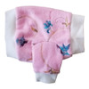 Toy & Teacup Pink Flowers Fleece Sweater