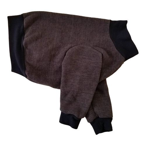 Whippet Coffee Fleece Sweater Whippet Coffee Fleece Sweater