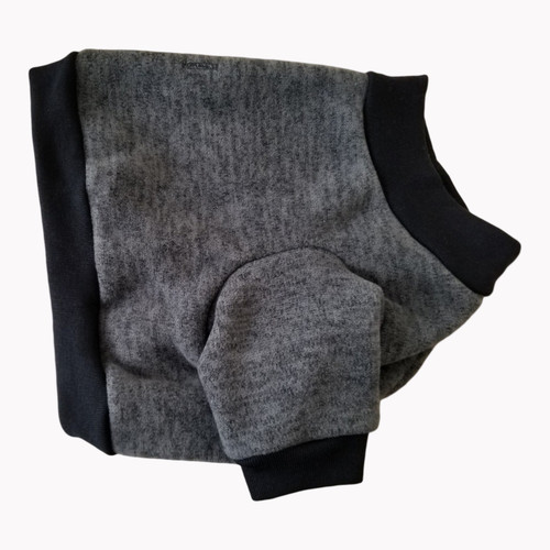 Pug, Boston Terrier & French Bulldog Grey Fleece Sweater Pug, Boston Terrier & French Bulldog Grey Fleece Sweater