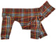 Whippet Cinnamon Plaid Indoor/Outdoor Bodysuit