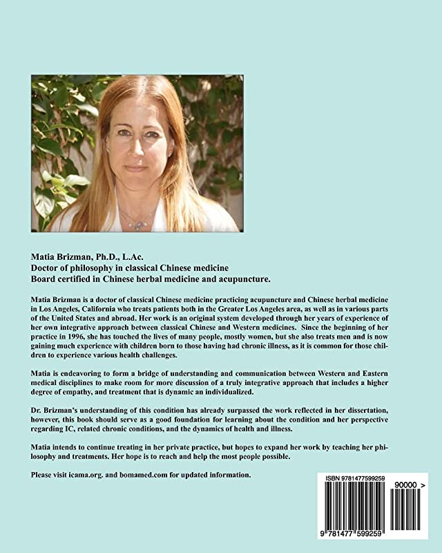 An Excerpt from Dr. Matia Brizman's Ph.D. Thesis in 2006 on Interstitial Cystitis